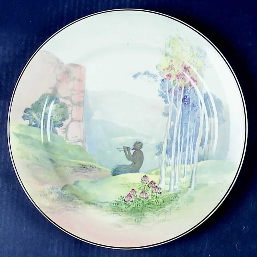 Pipes of Pan Dinner Plate by Royal Doulton-1