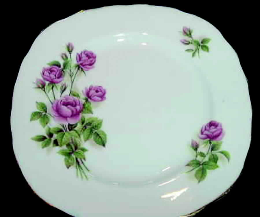 RVA53 Square Bread & Butter Plate by Royal Vale-1