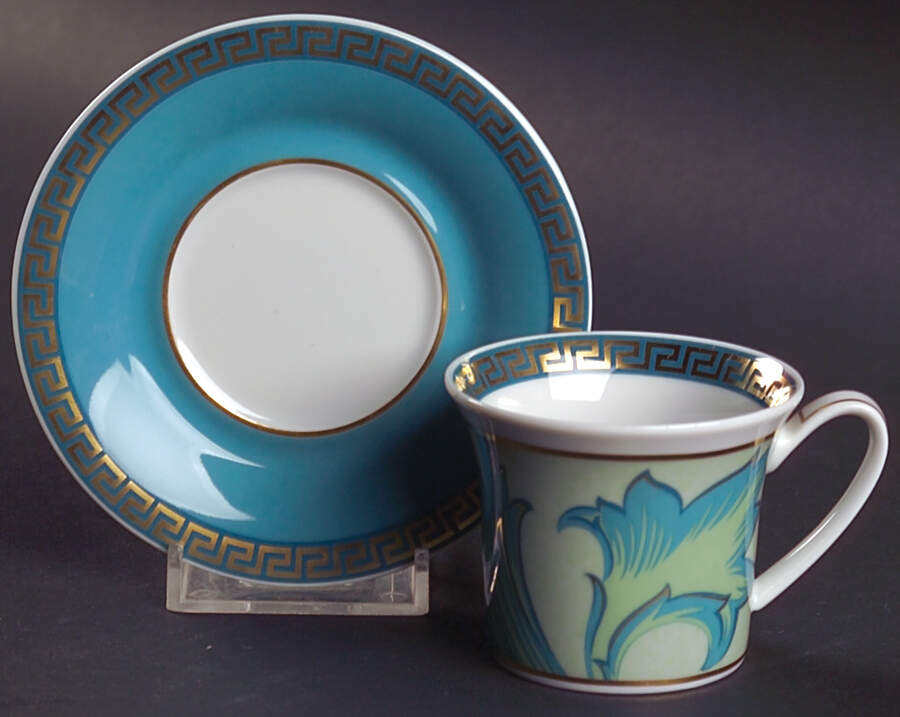 Arabesque Flat Demitasse Cup & Saucer Set by Rosenthal - Continental-1