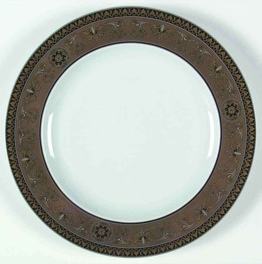 Arcadia (Medusa Gold) Dinner Plate by Rosenthal - Continental-1