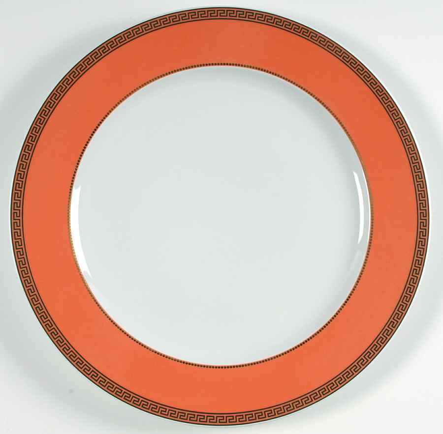 Color Collection Red Orange Service Plate (Charger) by Rosenthal - Continental-1
