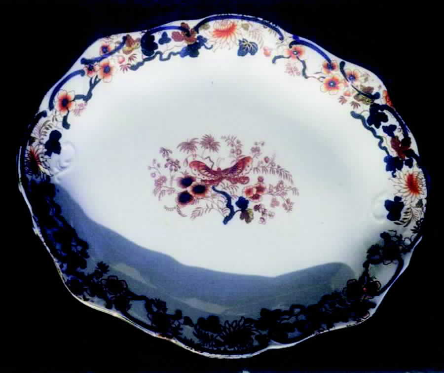 D1136 12" Oval Serving Platter by Royal Doulton-1