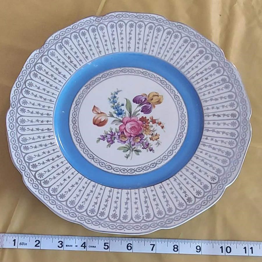 6029 Dinner Plate by R&M Co (Czech)-1