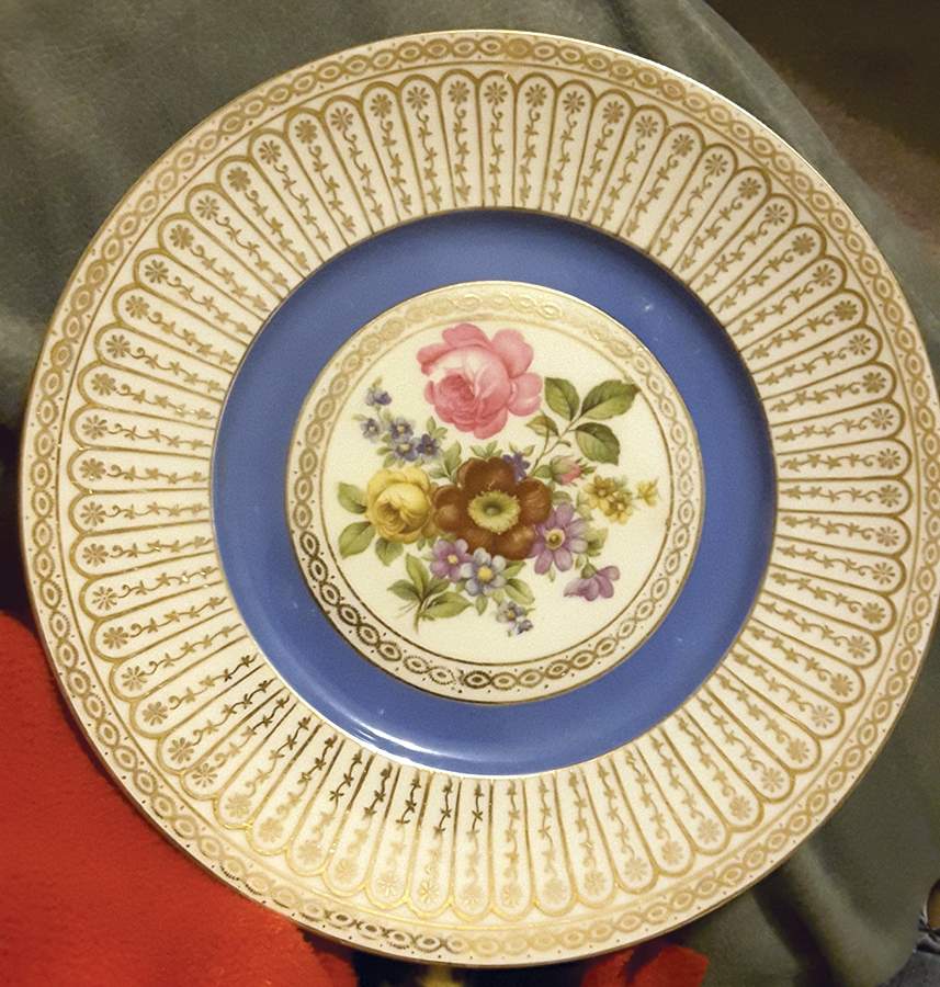6029 Salad Plate by R&M Co (Czech)-1