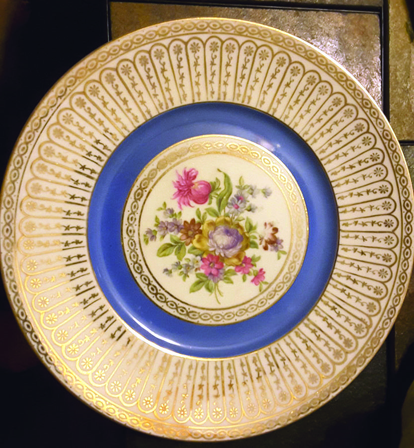 6029 Salad Plate by R&M Co (Czech)-1