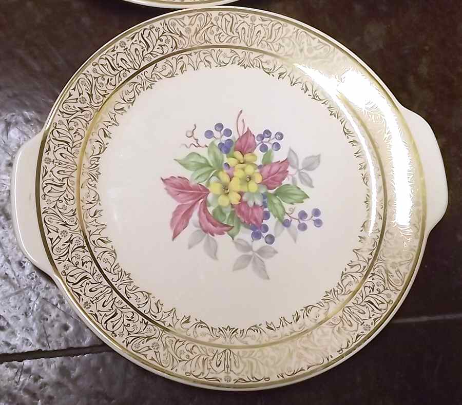 Royal Stratton Handled Cake Plate by Royal (USA)-1