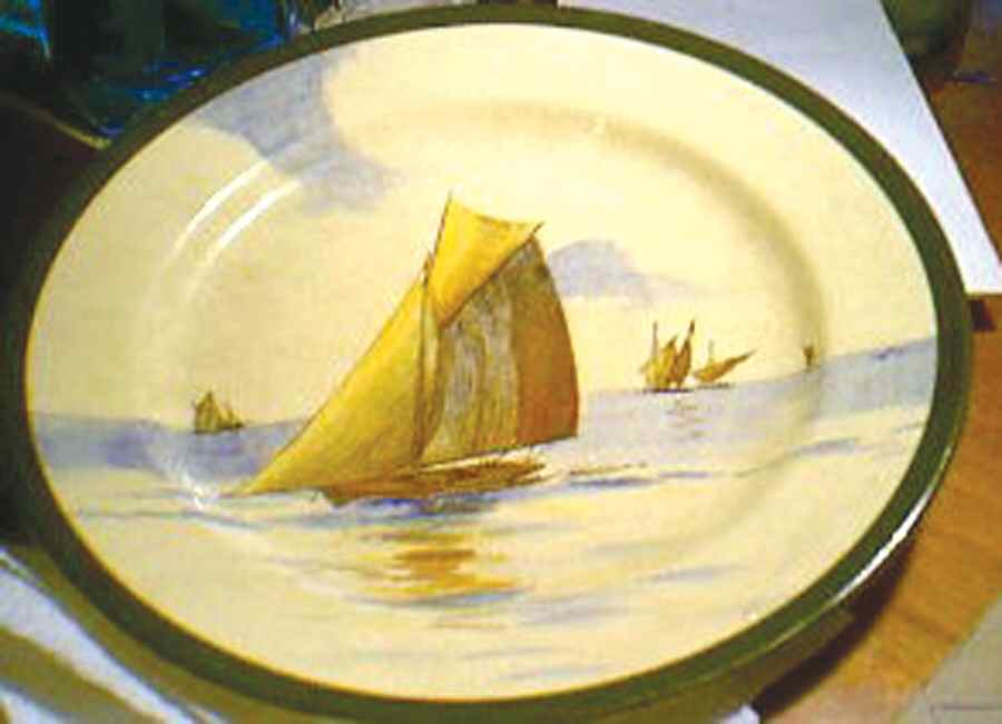 Ships A Salad Plate by Royal Doulton-1