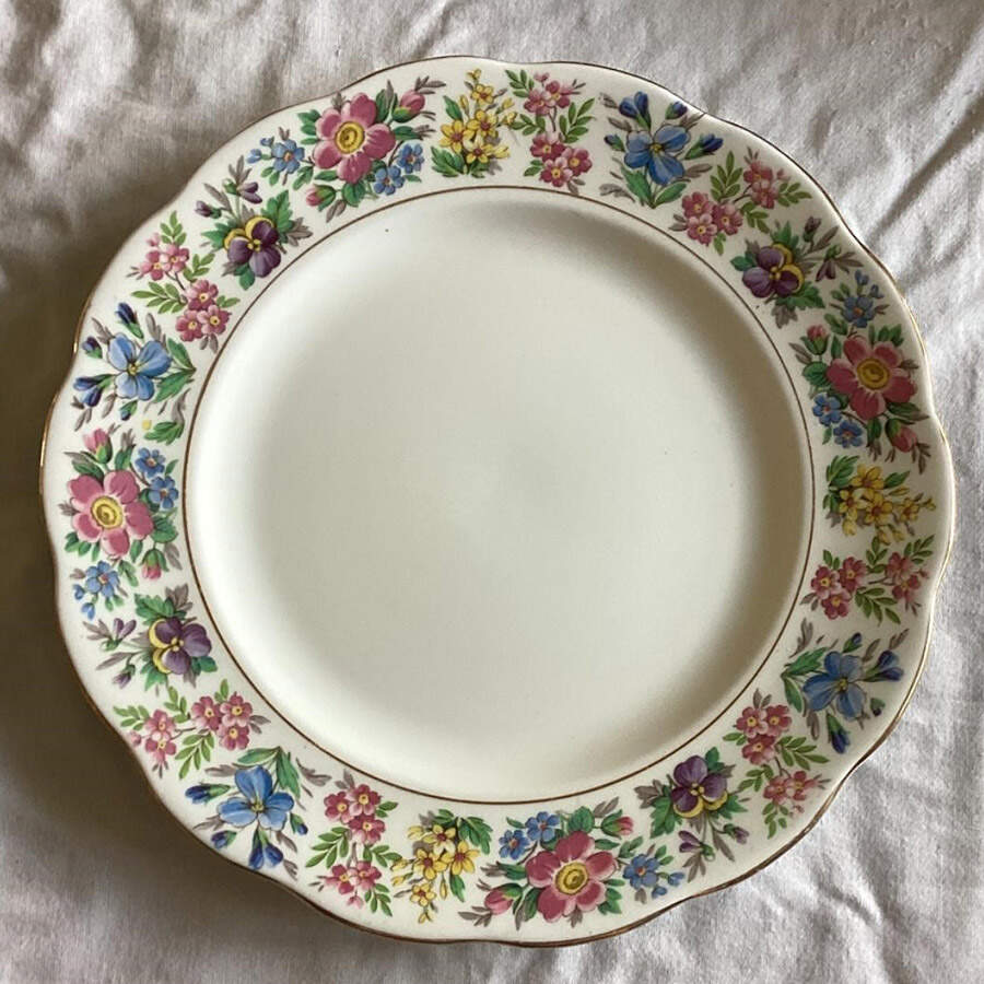 Country Ramble Salad Plate by Roslyn (England)-1