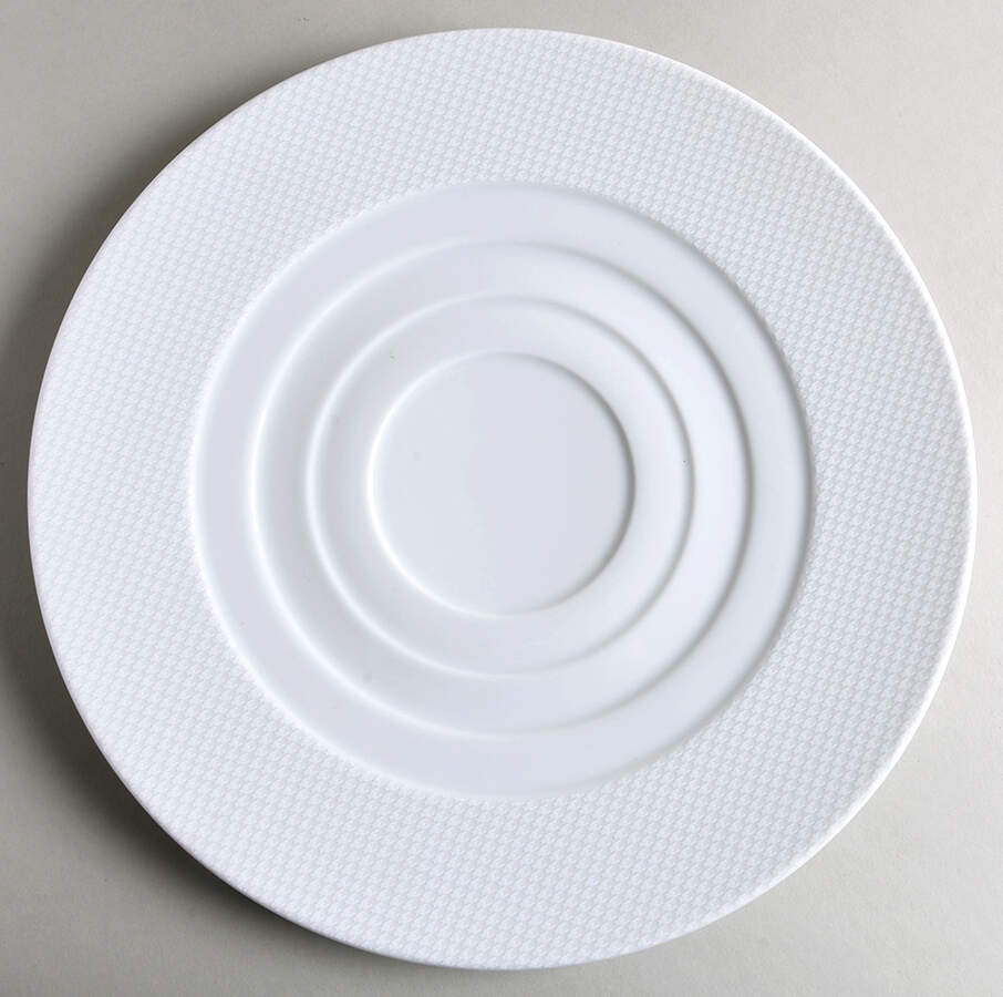 Checks Service Plate (Charger) by Raynaud-1