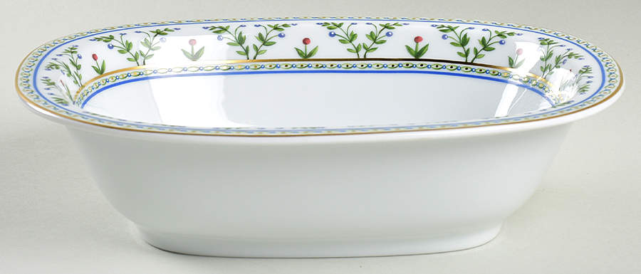 Heloise 9" Oval Vegetable Bowl by Raynaud-1