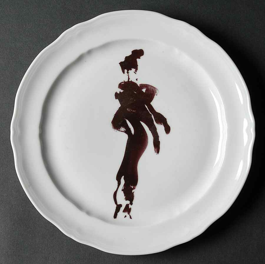 Marquises & Mandarins (White) Luncheon Plate by Raynaud-1
