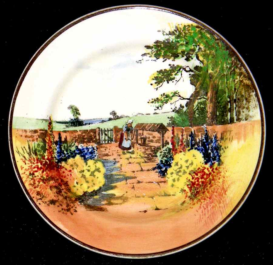 Country Garden Bread & Butter Plate by Royal Doulton-1