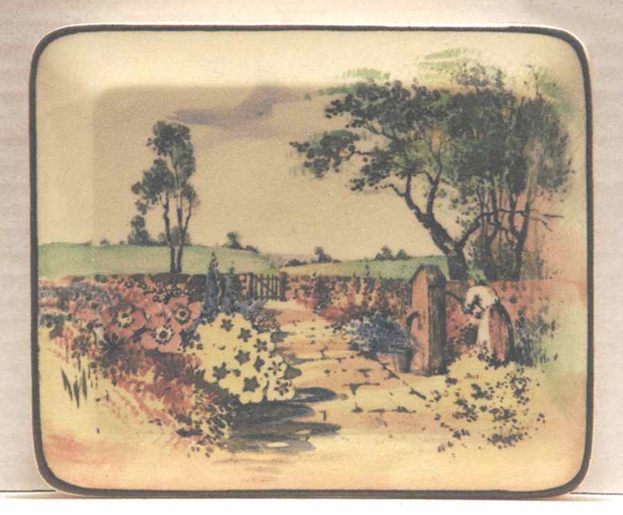 Country Garden 7" Rectangular Tray by Royal Doulton-1