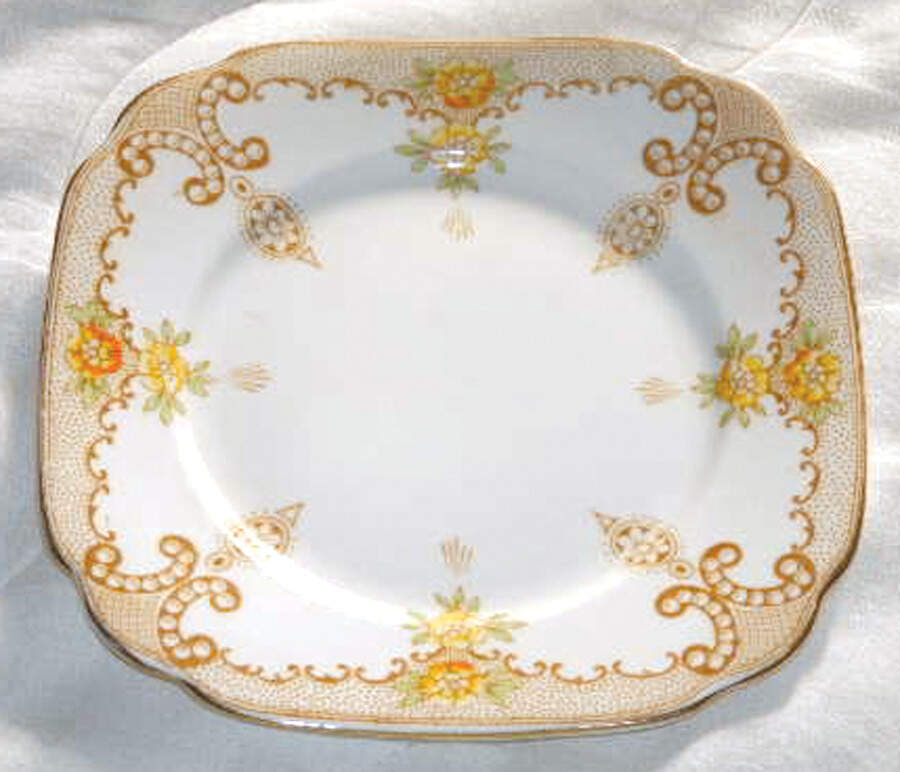 8439 Square Bread & Butter Plate by Royal Albert-1