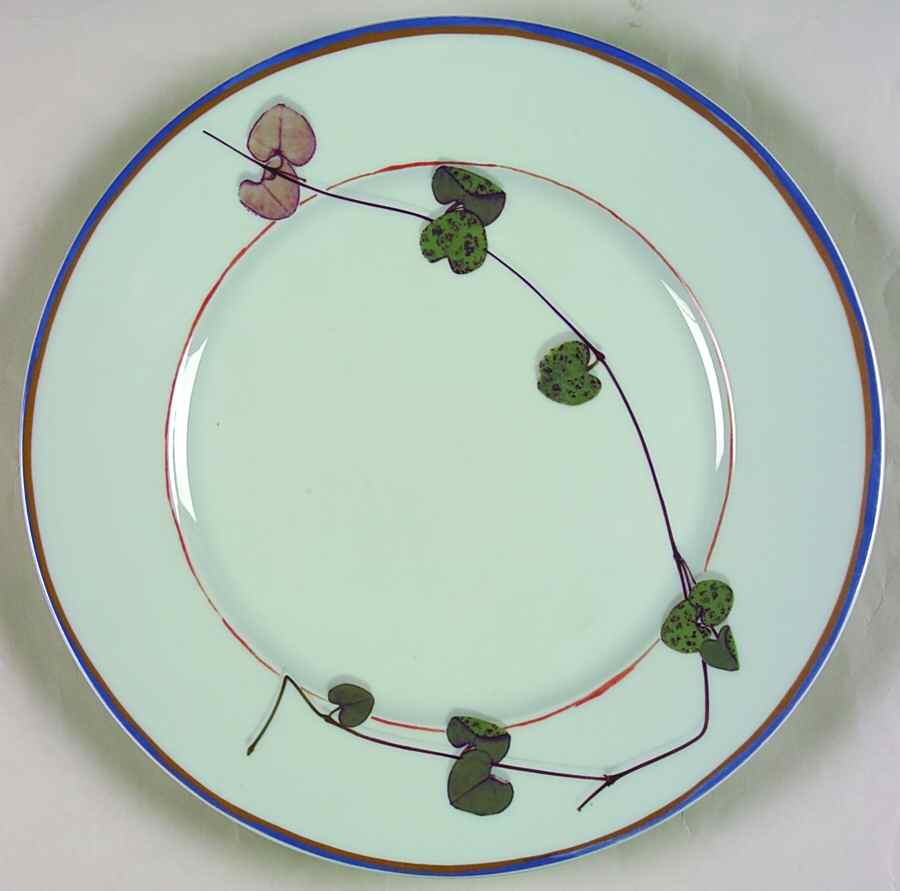 Nature Celadon Dinner Plate by Raynaud-1
