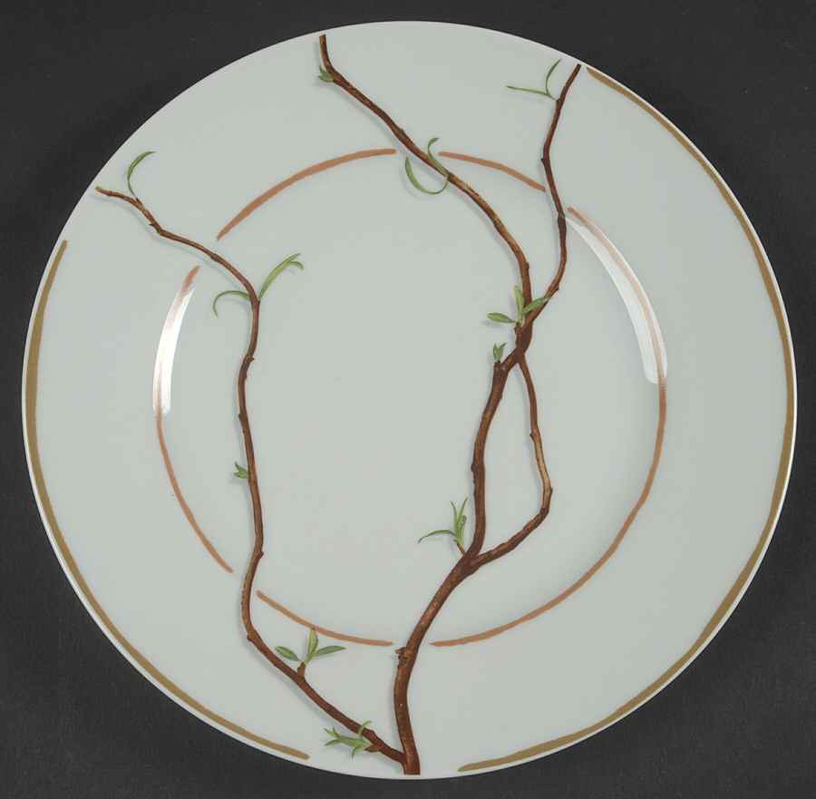 Nature Celadon Salad Plate by Raynaud-1