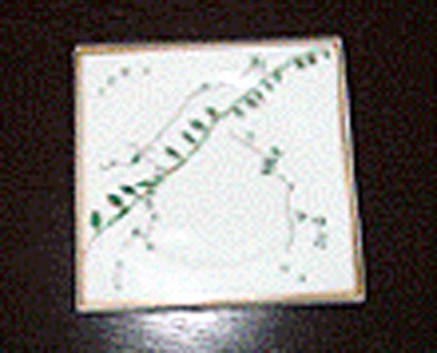Nature Celadon Square Bread & Butter Plate by Raynaud-1