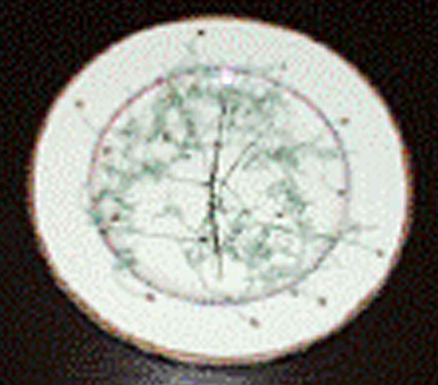 Nature Celadon Dessert Luncheon Plate by Raynaud-1