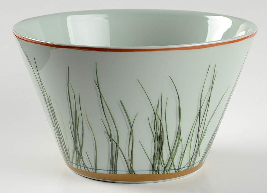 Nature Celadon 7" Salad Serving Bowl by Raynaud-1