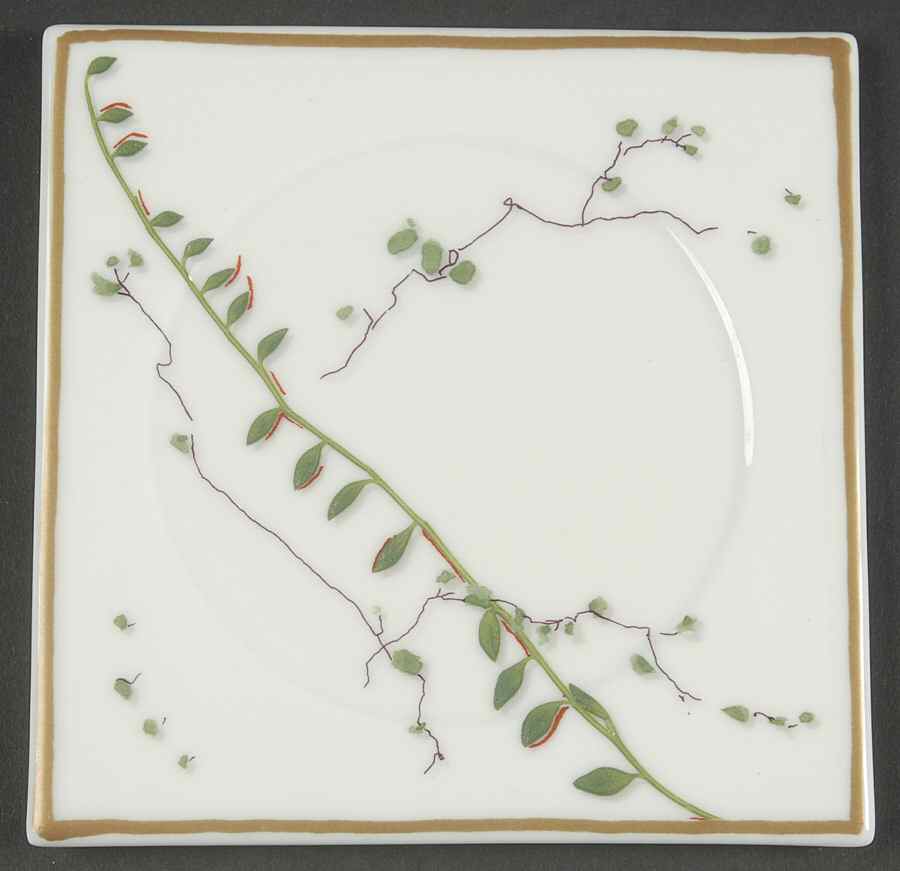 Nature Ivory Square Bread & Butter Plate by Raynaud-1