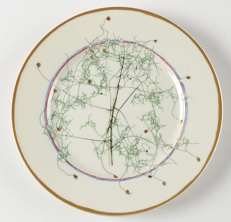 Nature Ivory Dessert Luncheon Plate by Raynaud-1