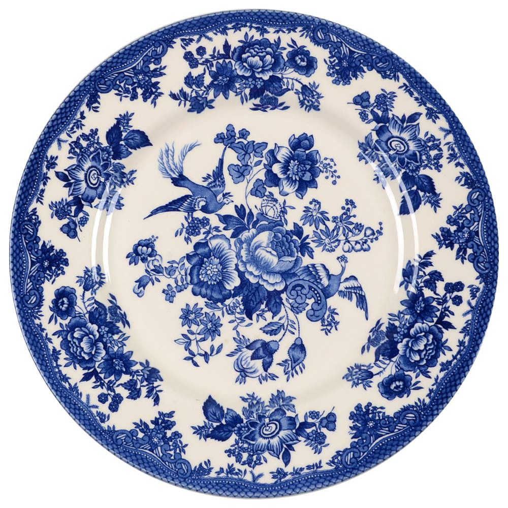 Asiatic Pheasant Dark Blue Dinner Plate by Royal Stafford-1