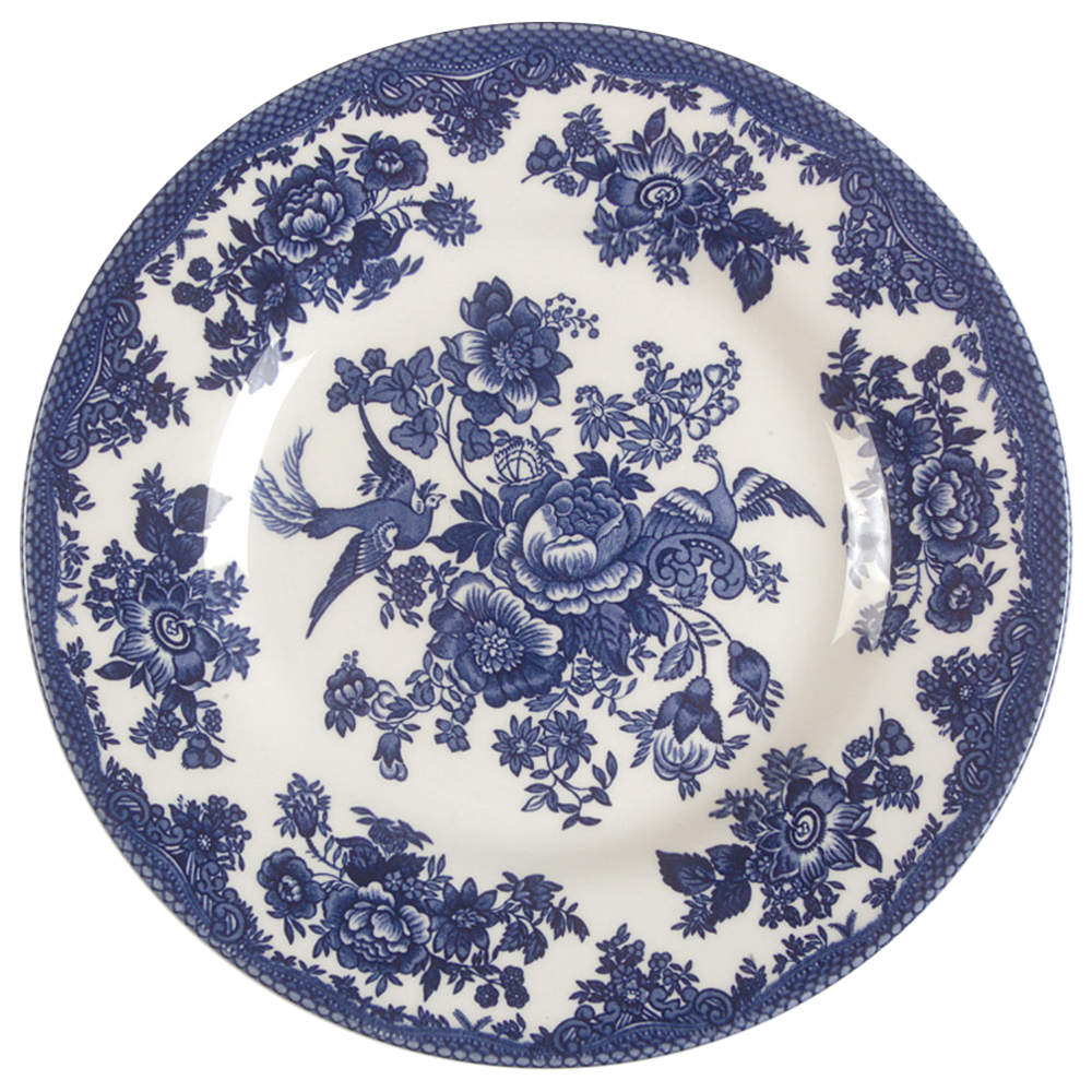 Asiatic Pheasant Dark Blue Salad Plate by Royal Stafford-1