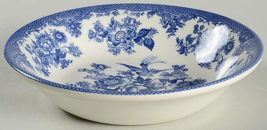 Asiatic Pheasant Dark Blue Coupe Cereal Bowl by Royal Stafford-1