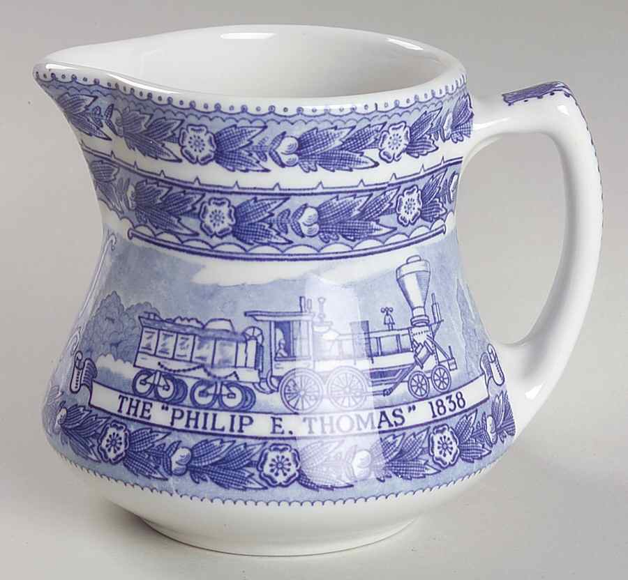 Baltimore and Ohio Railroad Blue Creamer by Shenango-1