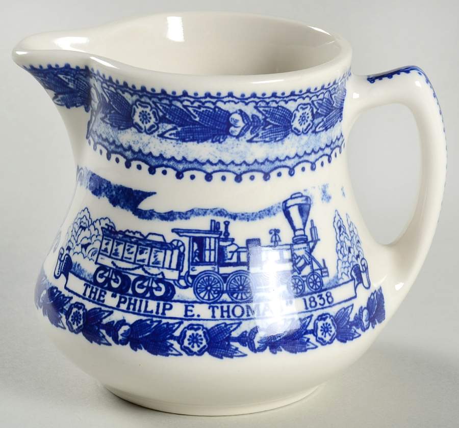 Baltimore and Ohio Railroad Blue Creamer by Shenango-1