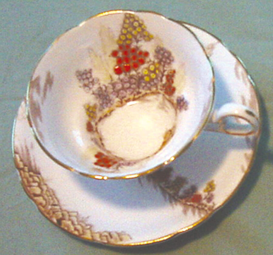 RST102 Footed Cup & Saucer Set by Royal Stafford-1