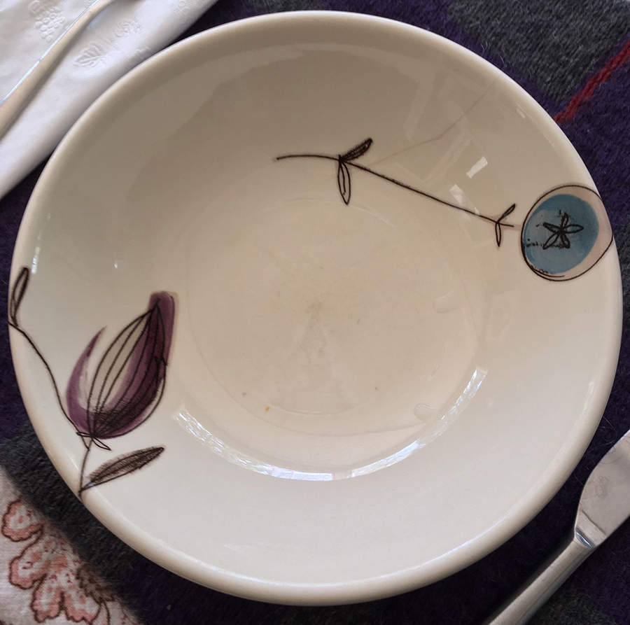 Wild Garlic Salad Plate by Royal Stafford-1