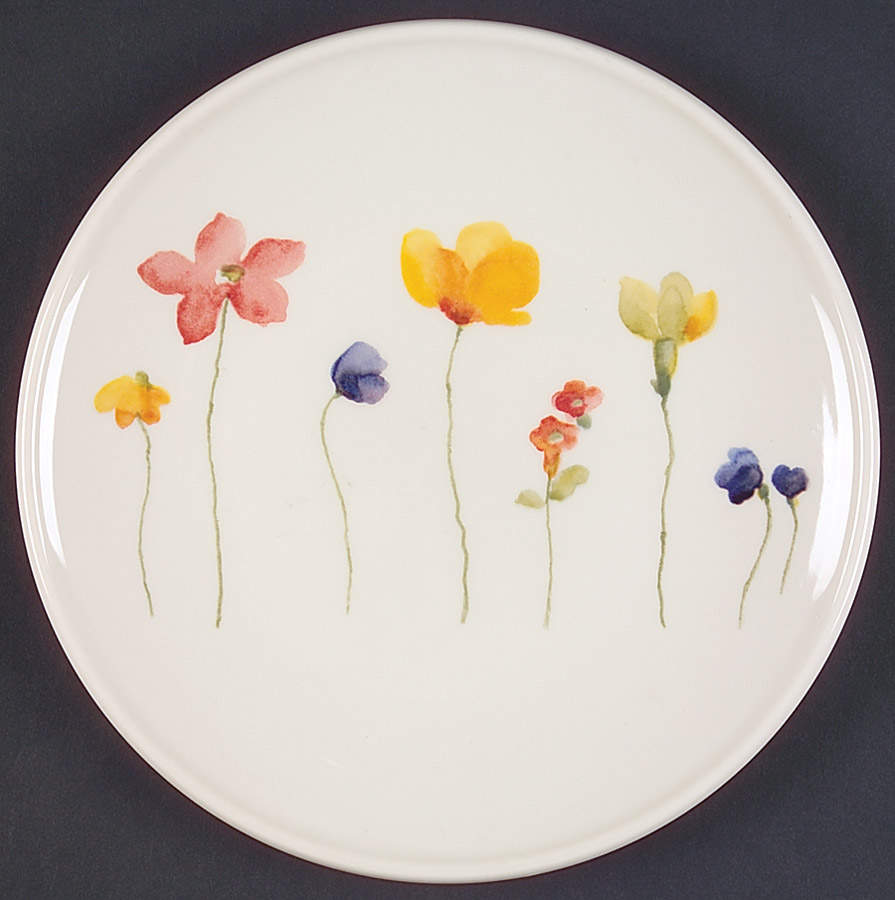Scattered Flowers Salad Plate by Royal Stafford-1