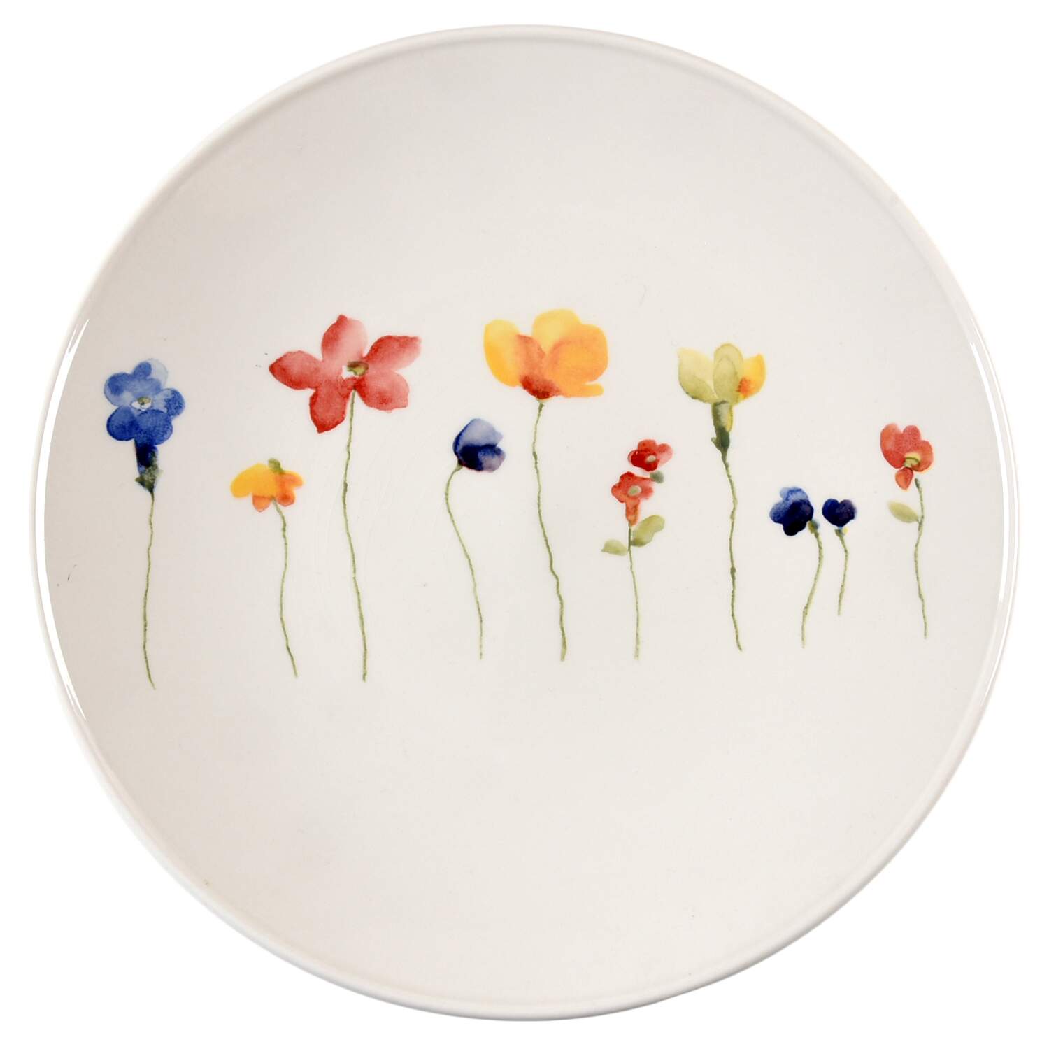 Scattered Flowers 12" Chop Plate (Round Platter) by Royal Stafford-1