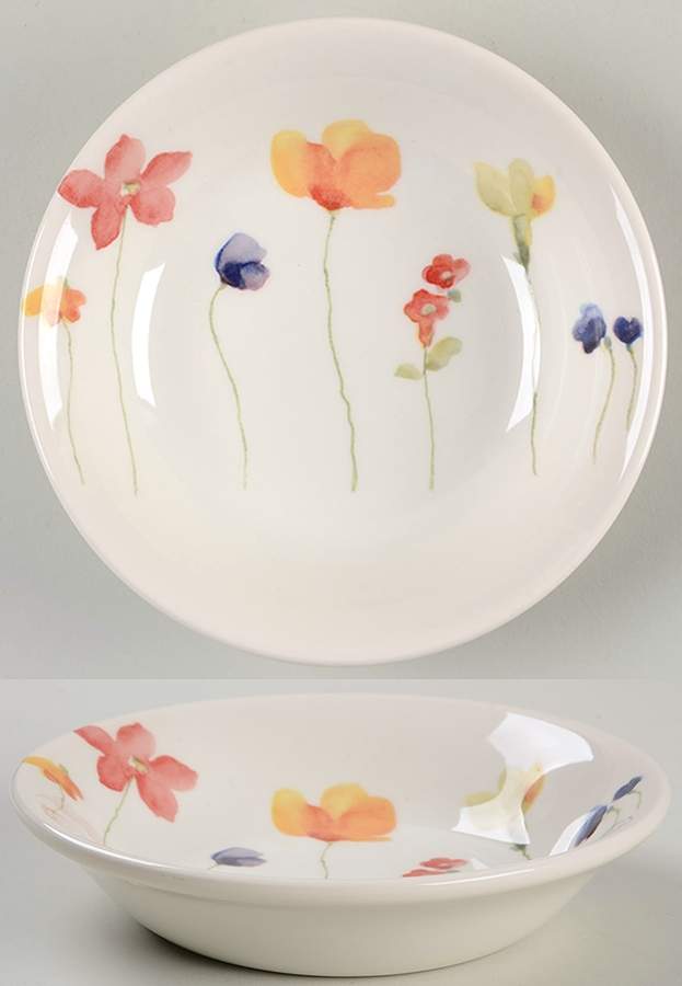 Scattered Flowers Fruit/Dessert (Sauce) Bowl by Royal Stafford-1