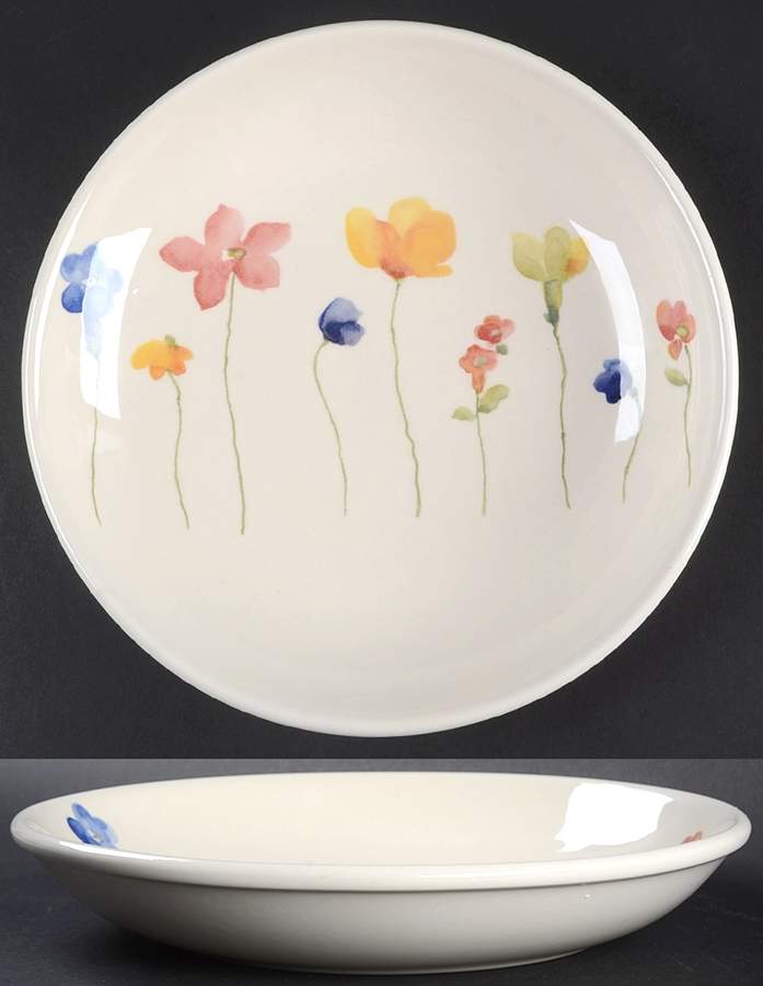 Scattered Flowers Coupe Soup Bowl by Royal Stafford-1