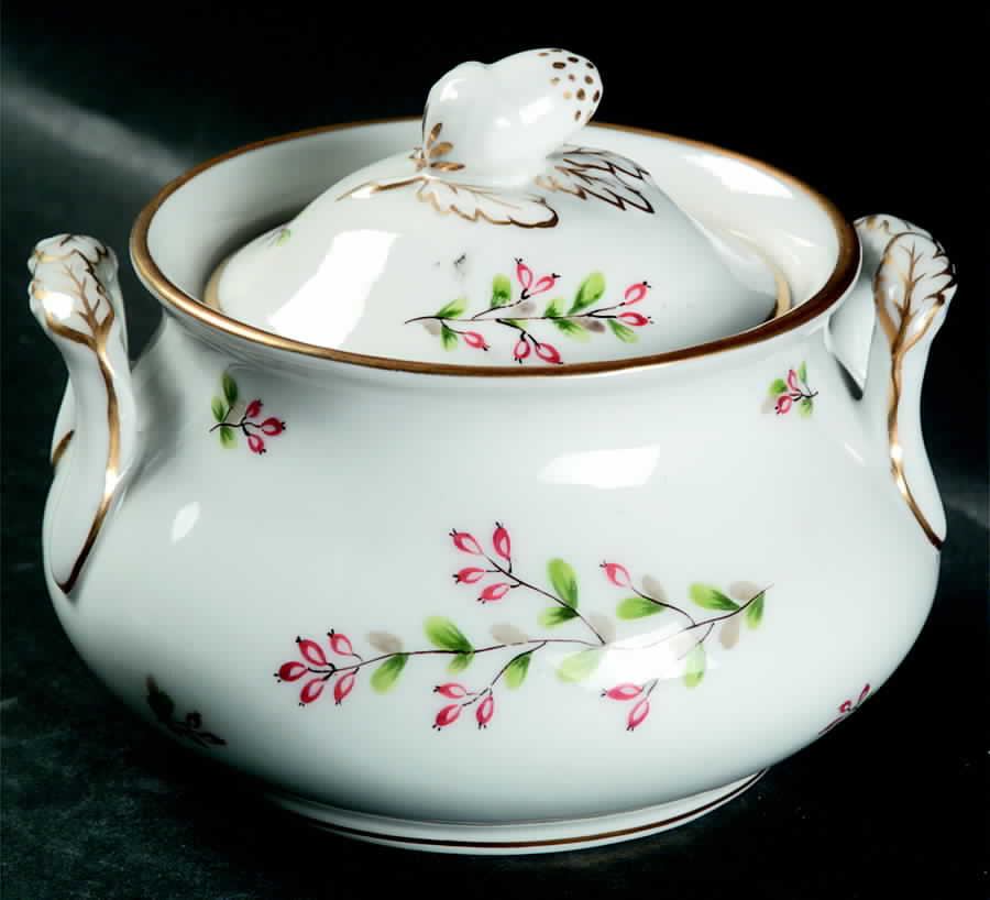 84 Sugar Bowl & Lid by Royal Copenhagen-1