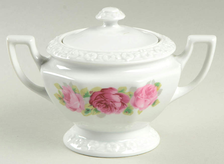 R1482 Sugar Bowl & Lid by Rosenthal - Continental-1