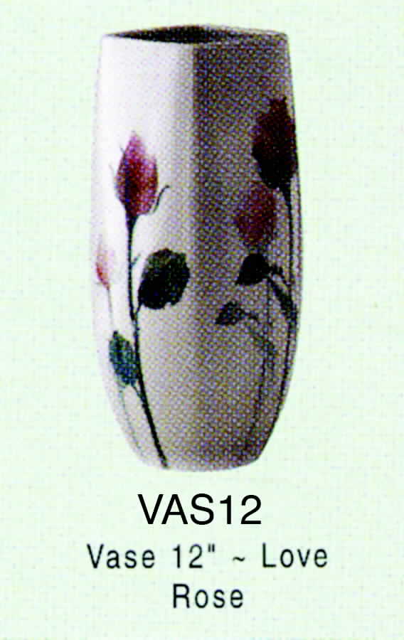 Language of Flowers 12" Vase by Royal Worcester-1