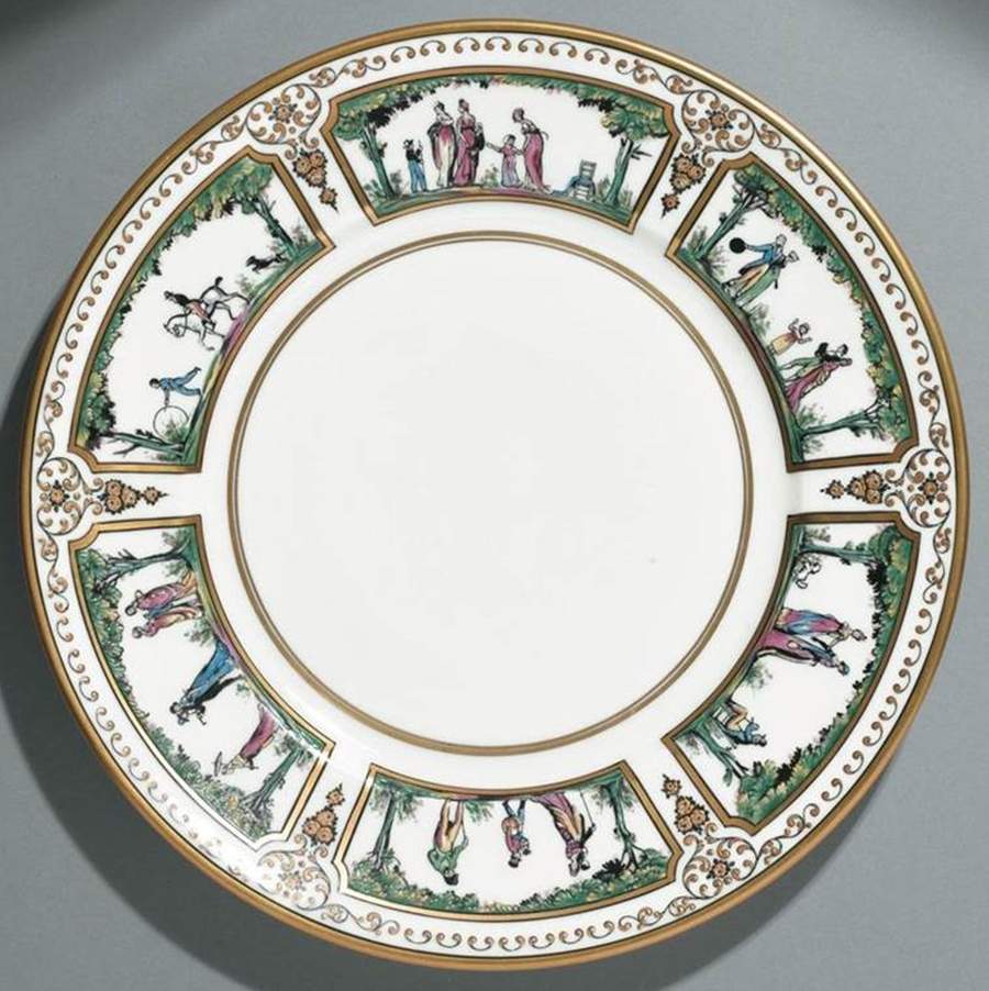Palais Royal Dinner Plate by Raynaud-1