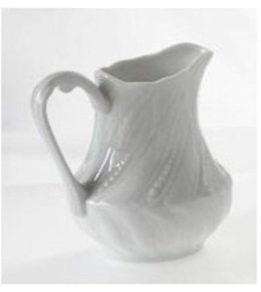 Ocean Blanc (White) Creamer by Royal Limoges-1