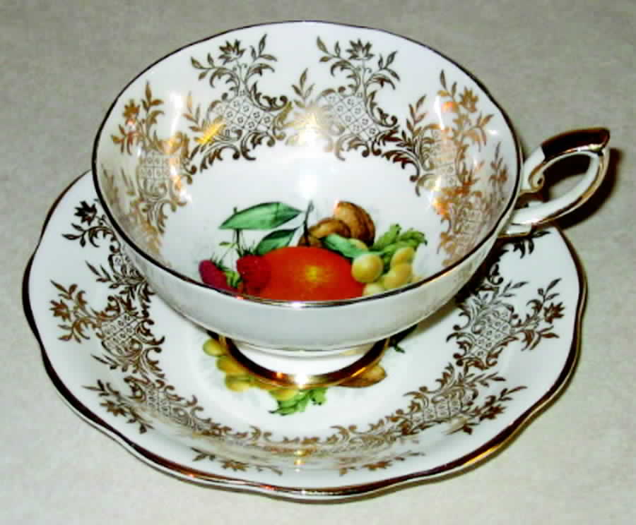 3214 Footed Cup & Saucer Set by Royal Standard-1
