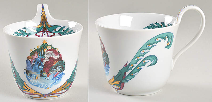 Jingle Bells Oversized Cup by Royal Copenhagen-1