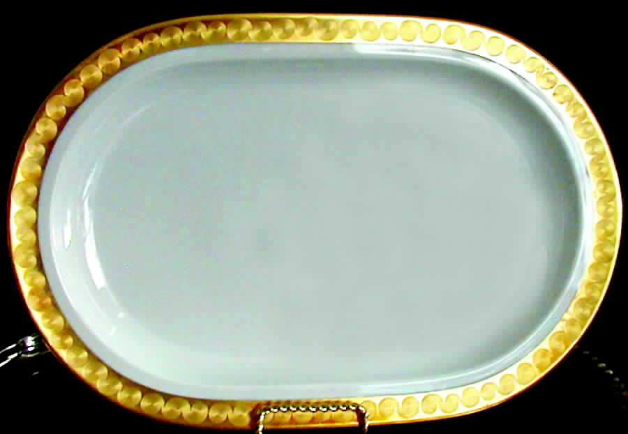 R1490 14" Oval Serving Platter by Rosenthal - Continental-1