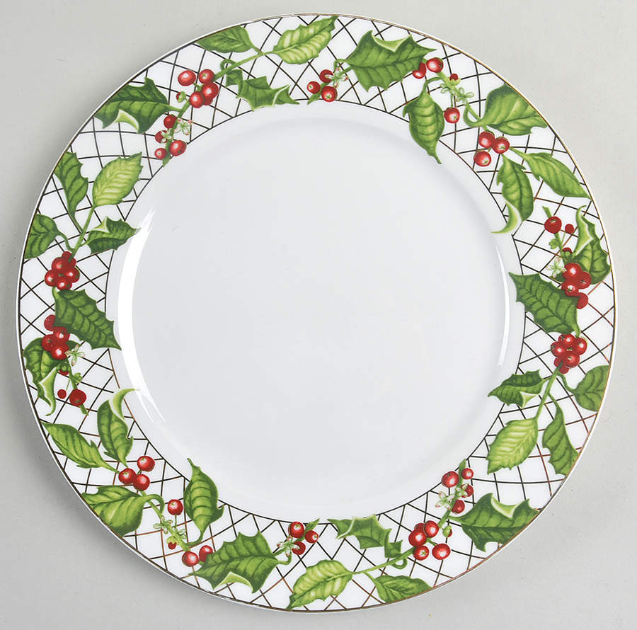 Holly Berry Dinner Plate by Reed & Barton-1
