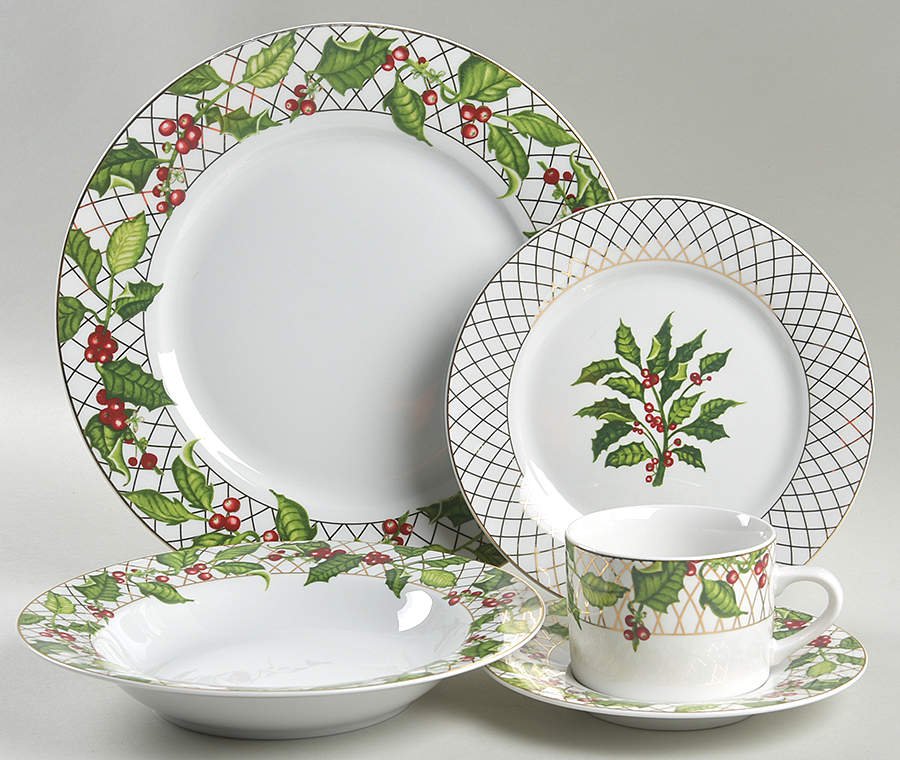 Holly Berry 5 Piece Place Setting by Reed & Barton-1
