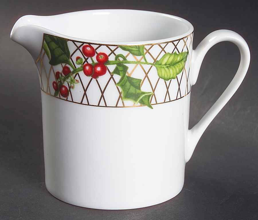 Holly Berry Creamer by Reed & Barton-1