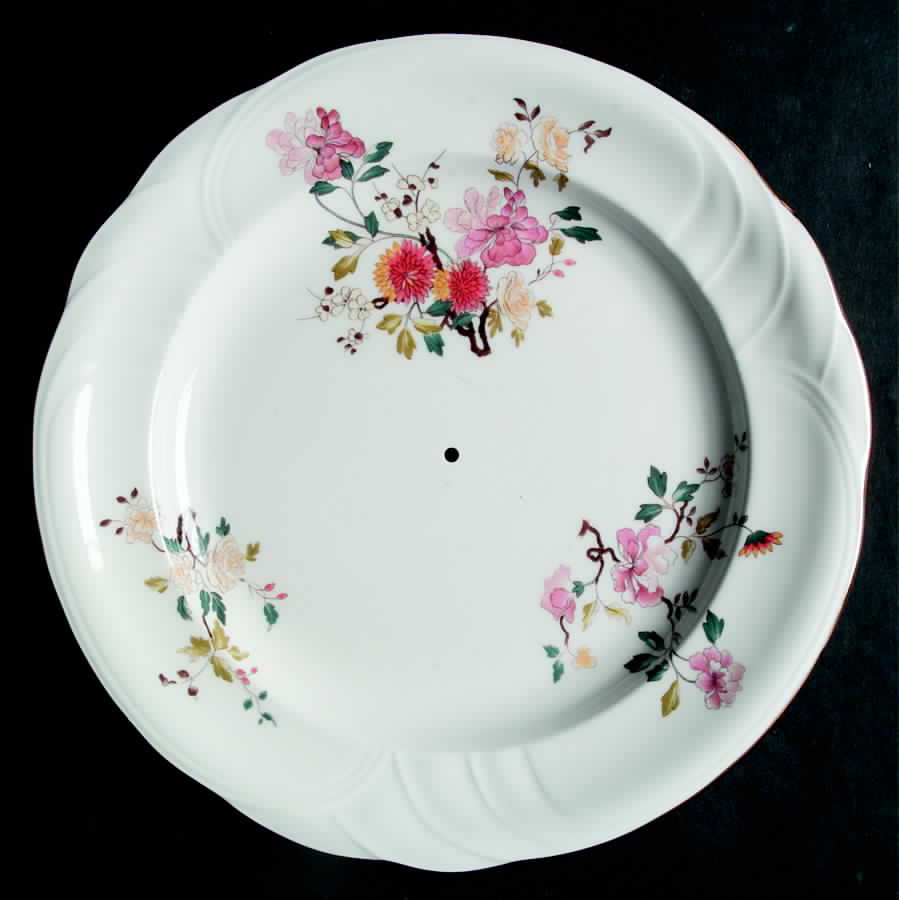 RVA18 (Scalloped) Round Serving Plate with Handle (DP) by Royal Vale-1