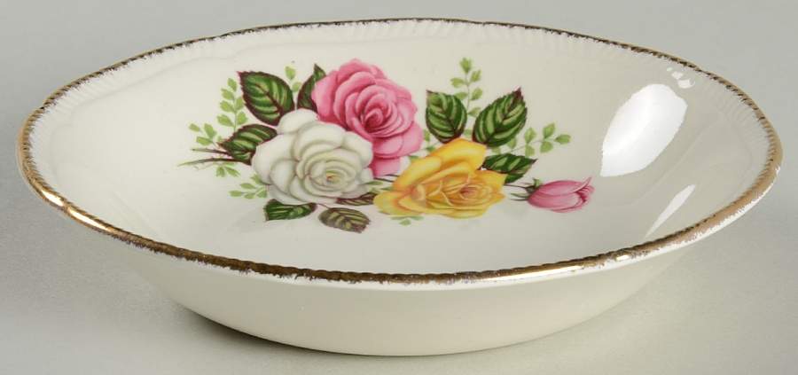 June Bouquet Fruit/Dessert (Sauce) Bowl by Royal Swan-1