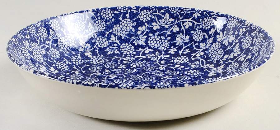 Blackberry Blue 9" Individual Pasta Bowl by Royal Stafford-1